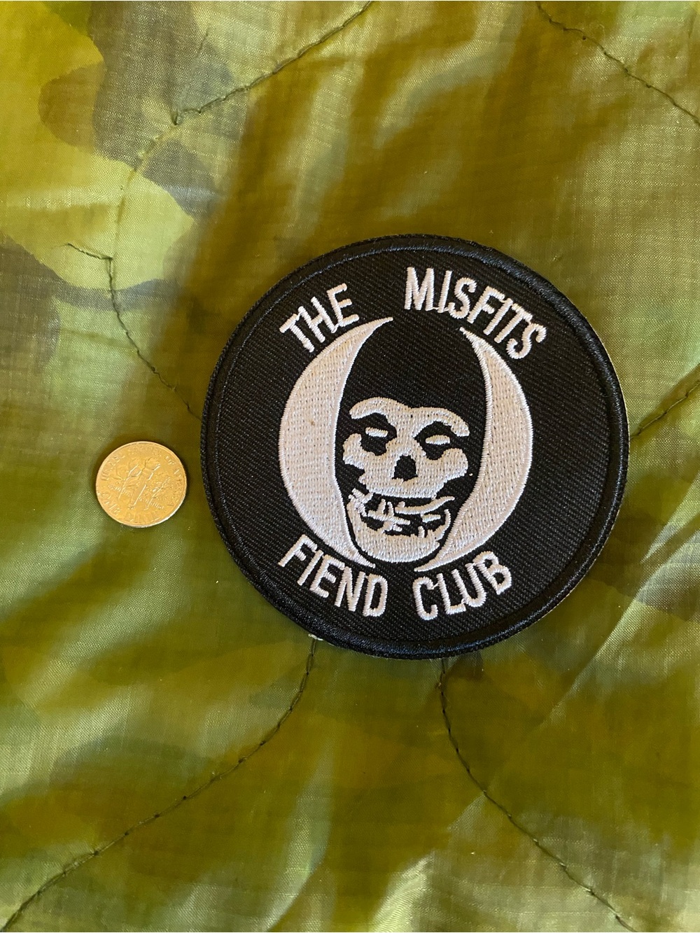 Brand New The Misfits Fiend Club Patch